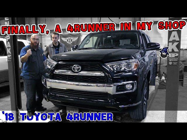 Really, the first 4Runner in the CAR WIZARD's shop. What could the 2018 possibly need?