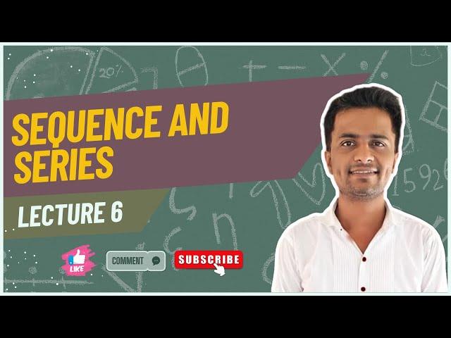 Sequence and Series | Lecture 6 | By Yogesh Sir | #maths_for_nda #sequenceandseries