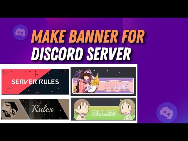 Make a Custom Banner for Discord For Free