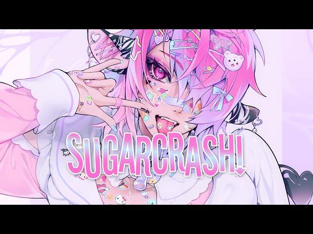  Nightcore - SugarCrash! → ElyOtto (Lyrics)