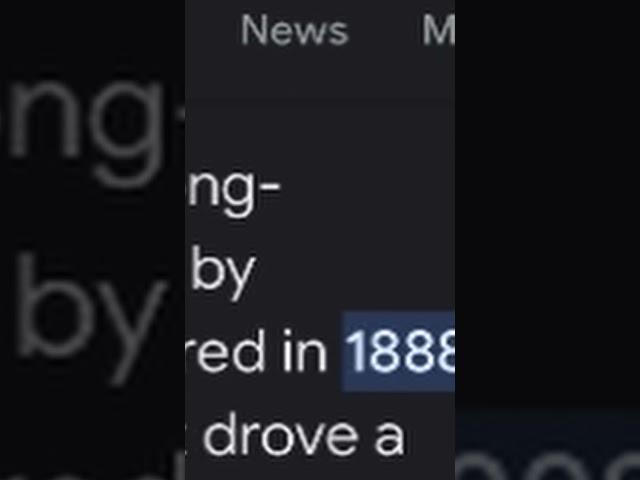 Driving Was invented in 1888, People Before 1888: #shorts