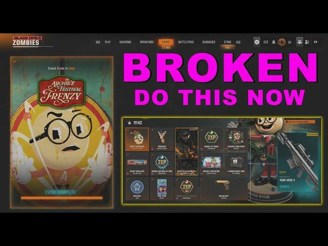 bo6 glitch: THIS IS BROKEN !... LOG IN NOW! DO THIS WHILE YOU CAN. BROKEN EVENT FREE ITEMS