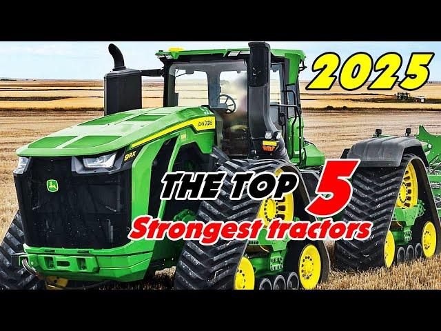 The 5 Largest NEW AGE tractors of the world for 2024-2025 - All the companies that own them ! #new