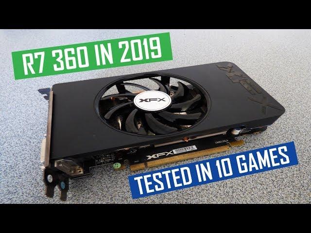 AMD Radeon R7 360 in 2020|Should You Consider the 2015 Budget GPU?|TESTED IN  10 GAMES