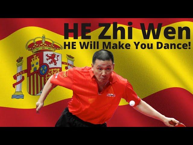 He Zhi Wen (Juanito 何志文) - He Will Make You Dance In Ping Pong! Age is not an excuse in table tennis