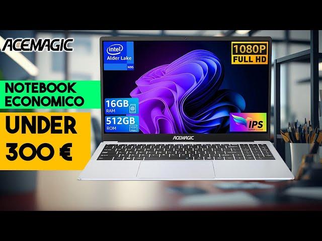 Acemagic Ax 15 Notebook 15.6  economico Under 300€ 16/512 Gb