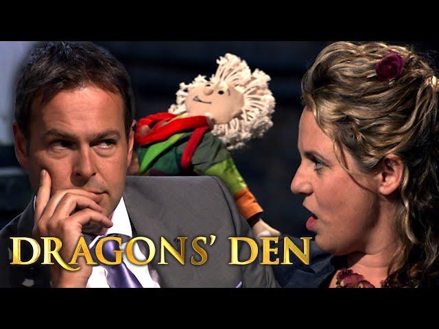 Animated Entrepreneur Talks To Dragons Like Children | Dragons' Den