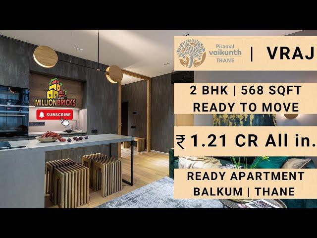 Piramal Vaikunth | 2 Bhk Flat for Sale | 568 sqft Carpet Area |#property #thane