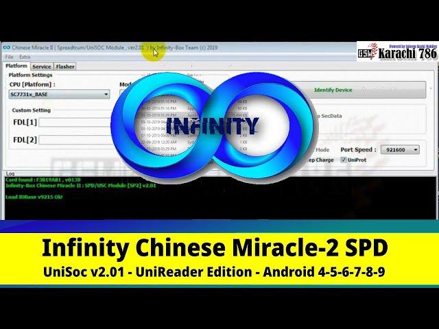 Infinity Chinese Miracle-2 SPD/UniSoc v2.01 - UniReader Edition - Android 4-5-6-7-8-9 CM2 Dongle