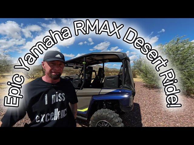 RMAX Off-roading Arizona Desert Adventure