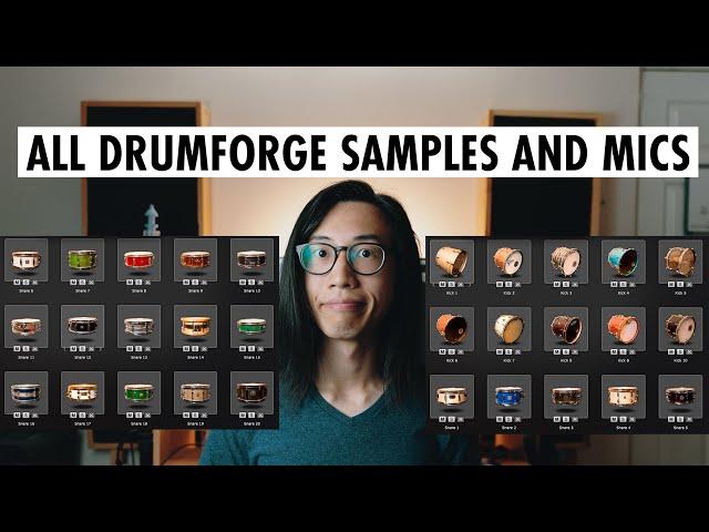 DRUMFORGE CLASSIC: EVERY SINGLE DRUM, CYMBAL & MIC SOLOED