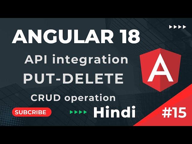 PUT & Delete API I using HttpClient | Angular 18 Tutorial In Hindi | Part 15