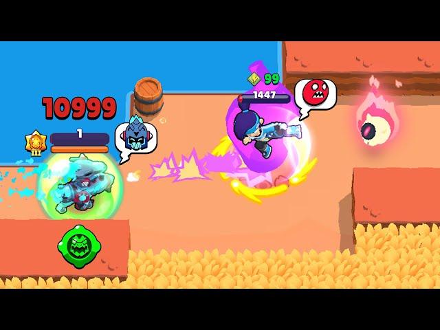 CAN'T DIE! DRACO'S GADGET TROLLS NOOB HYPERCHARGE  Brawl Stars 2024 Funny Moments, Fails ep.1552