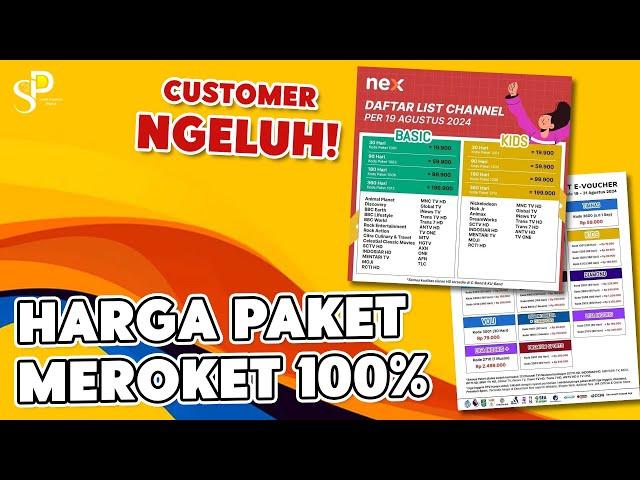 Harga Paket Basic Di Nexparabola Meroket Hingga 100% | Kenapa Semua Provider Parabola Naik Harganya?