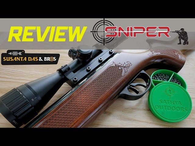 SDB Sniper Review | Nitro Piston Air rifle | Match Trigger| Best Indian Air rifle