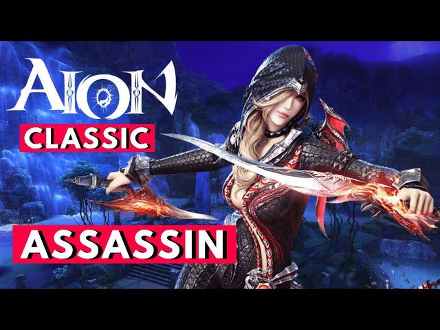 Aion Classic CLASSES - Assassin Class Skills & Skillbooks! BEGINNERS GUIDE Starter's Guide!