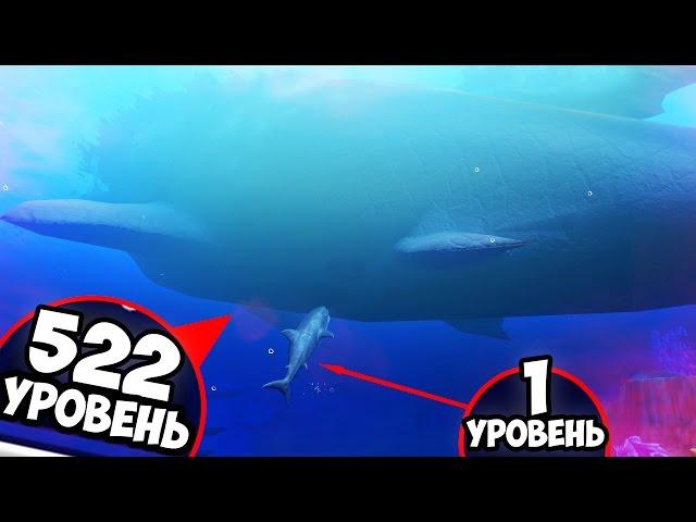 522 УРОВЕНЬ ДУНКЛЕОСТЕЯ! ОКЕАН СТАЛ ЛУЖЕЙ! МЕГАЛОДОН - МАЛЬКОМ! РЫБИЙ ЧЕЛЛЕНДЖ! FEED AND GROW FISH