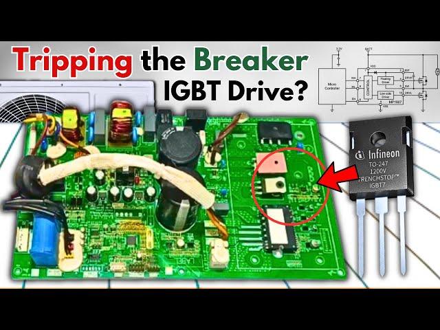 A/C Circuit IGBT Driver Repair & Explanation, Other Tech Failed!!