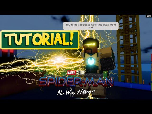 ROBLOX | Electro Tutorial (Spider-Man: No Way Home) | Superhero Life 2