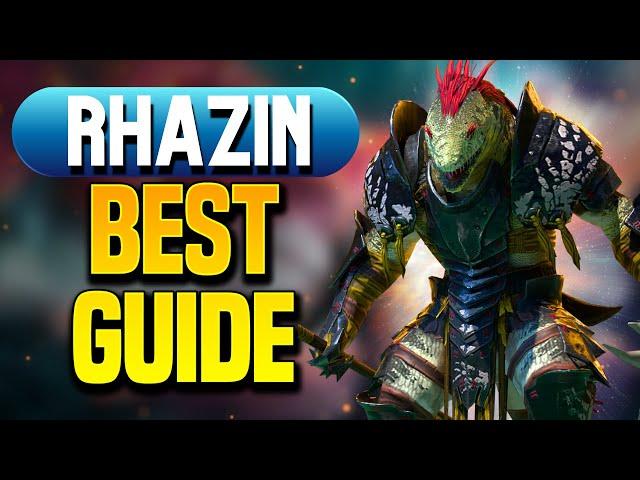 RHAZIN SCARHIDE | Build & Guide for a DEFENSIVE BEAST!