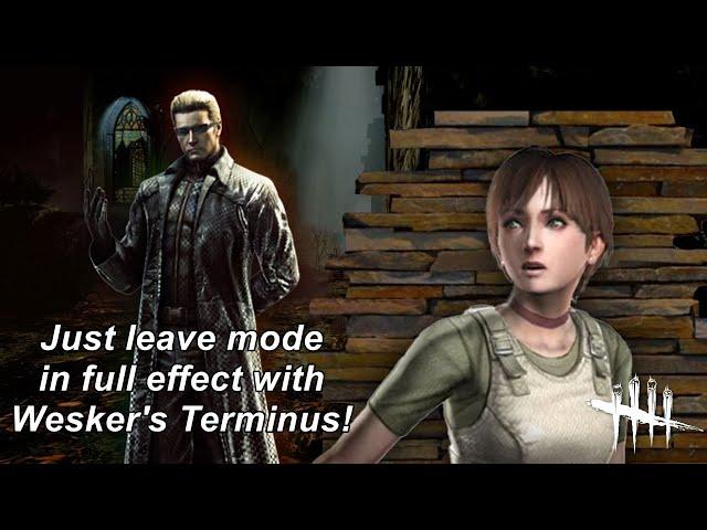 Dead By Daylight| "Just Leave" mode in full effect with Wesker's Terminus perk! Project W DLC PTB!