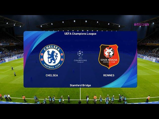 Chelsea vs Rennes - UEFA Champions League 2020 - Gameplay HD