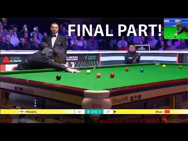 Zhao Xintong vs Shaun Murphy UK Championship 2024! Final Part!