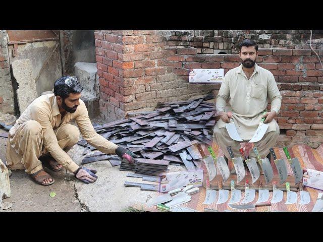 Amazing Process of Making Super Sharp Fish Cutting Knife | Knife Factory Manufacturing