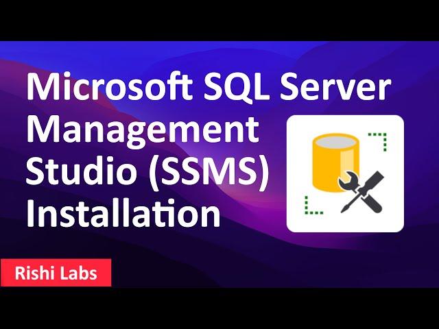 How to install SSMS  on Windows 11 | SQL Server Management Studio