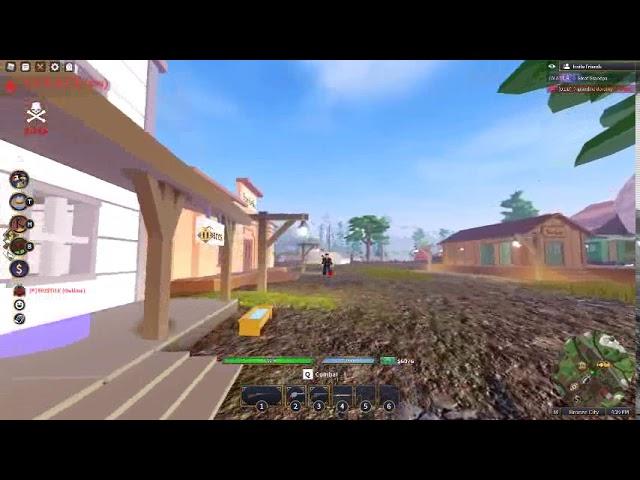 Tomahawk Trickshot | Roblox | The Wild West