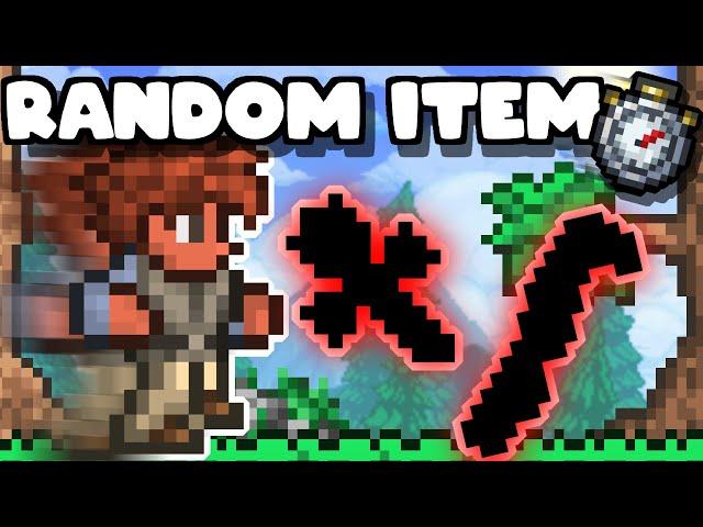 I Coded a Random Item Challenge for Terraria (ft. Loaffy)