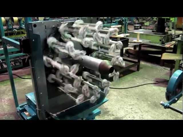 machine for tube and driftbolts over braiding MOT24-1-130