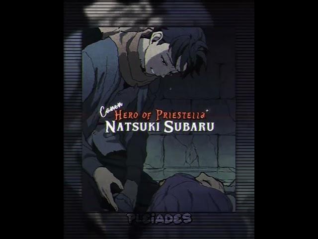 Natsuki Subaru (Canon) VS Natsuki Subaru (Pride IF)