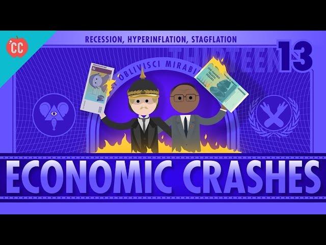 Recession, Hyperinflation, and Stagflation: Crash Course Economics #13