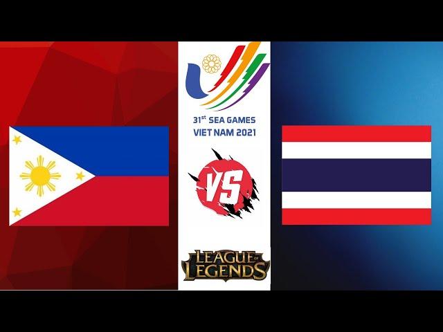 SEA GAMES 31 - LEAGUE OF LEGENDS | PHILIPPINES vs THAILAND