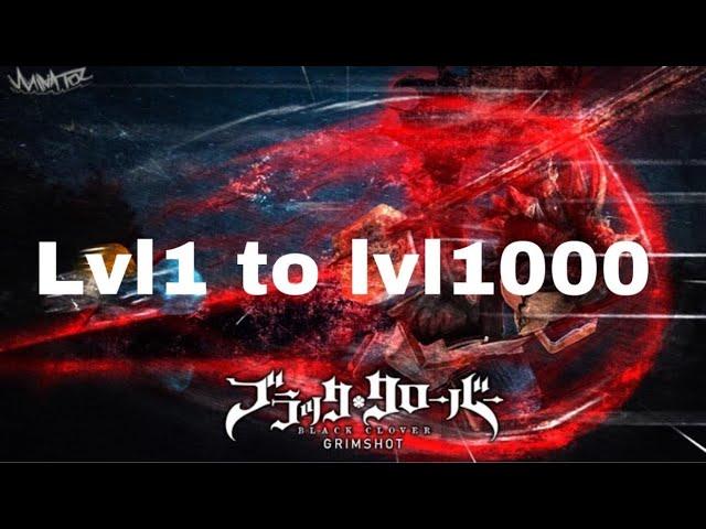 How To level Up fast In Black Clover:Grimshot (1000-5000 part2)