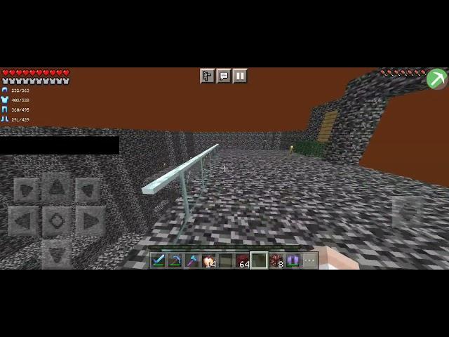 Big bedrock base on nether roof on 2b2tmcpe.org