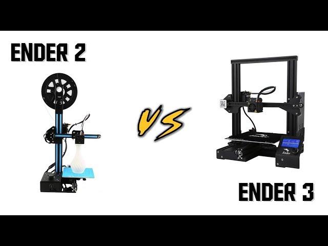 Creality Ender 3 vs Creality Ender 2 - Best Budget Printers in 2019?