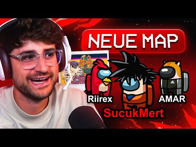 NEUE MAP, NEUE ROLLEN & EINE MENGE BRUCH... Among Us mit Mert, Ediz, Micky, Danny & Co. 