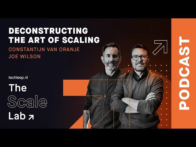 Constantijn van Oranje & Joe Wilson introducing The Scale Lab