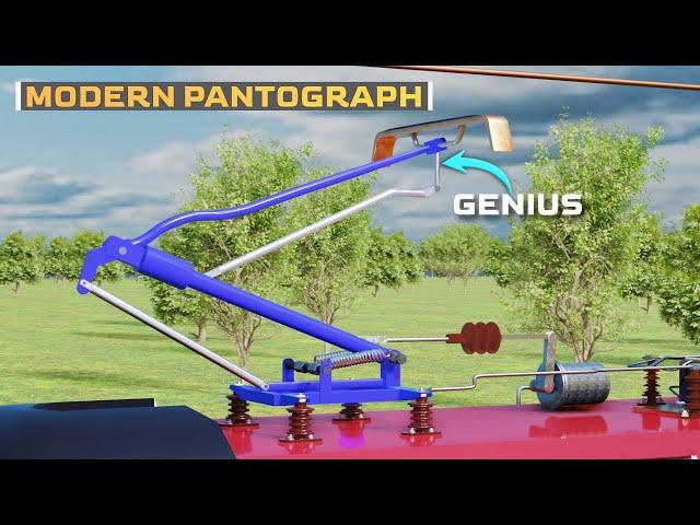 The Brilliant Engineering behind Pantographs!