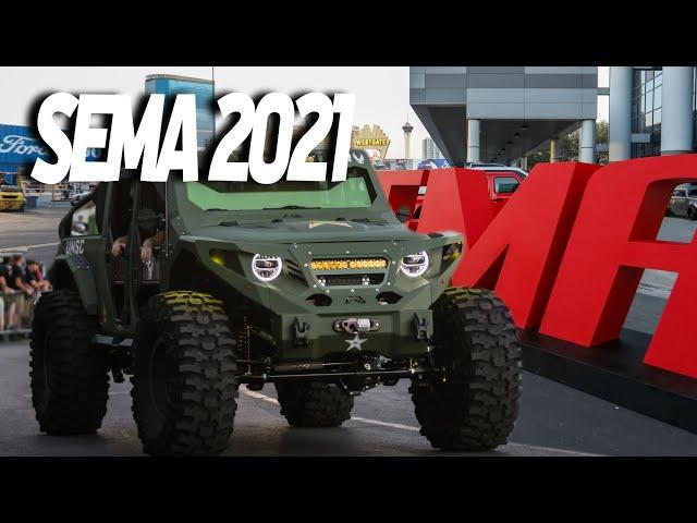 SEMA Returns! 2021 SEMA Show with Rockstar Garage #SEMA