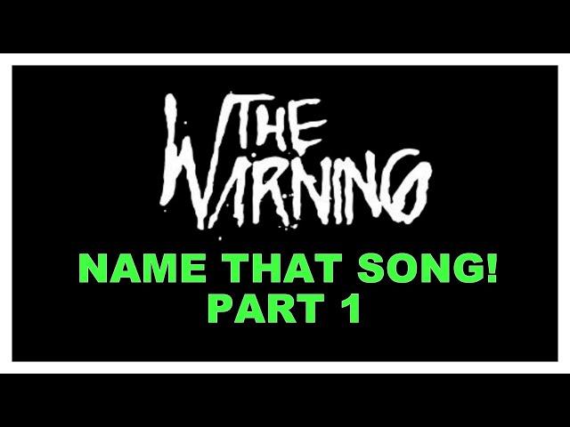 The MadQuiz - Name That Song - The Warning (Part 1)