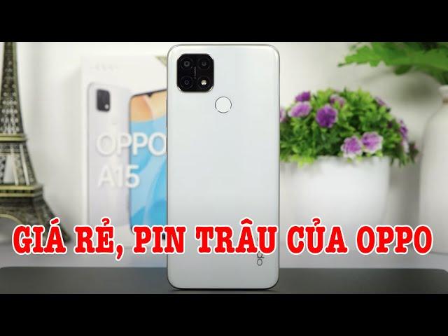 Mở hộp OPPO A15 Điện thoại giá rẻ Pin trâu cuối cùng của OPPO trong năm nay