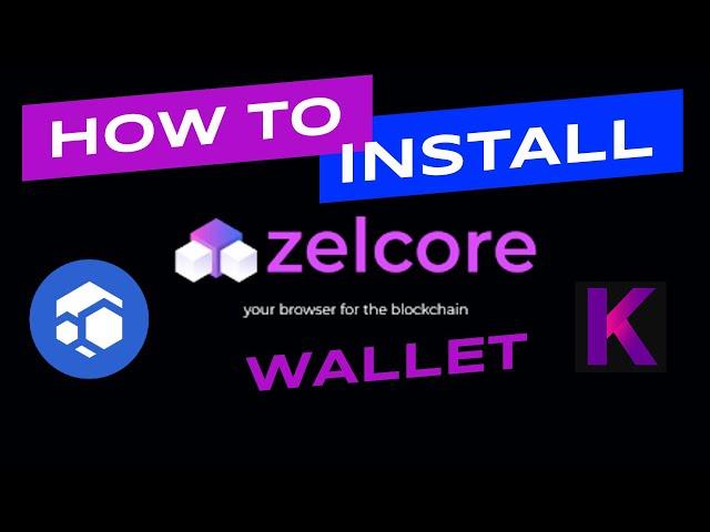 How to Setup Your Zelcore Wallet For Flux and Kadena Cryptos #crypto #flux #kadena