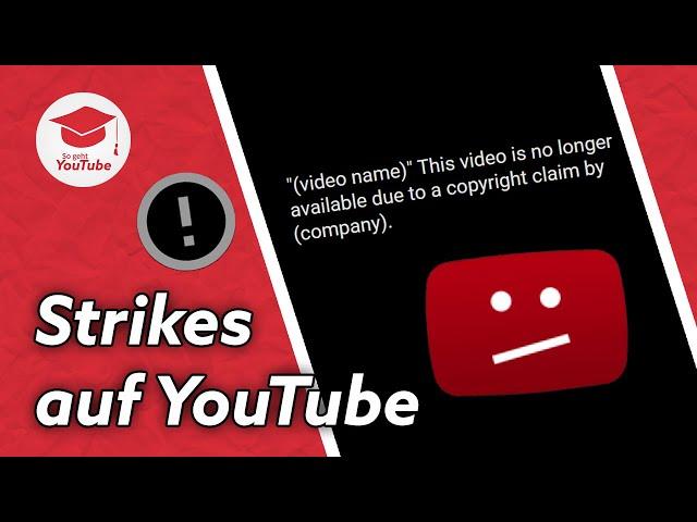 Ab wann bekommt man einen Strike bei YouTube, ab wann wird ein Kanal gelöscht #WiegehtYouTube