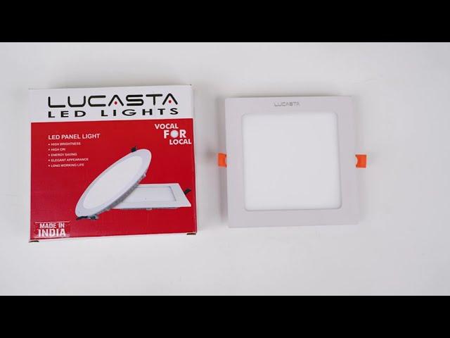 6W LED Aluminium Conceal Panel Light
