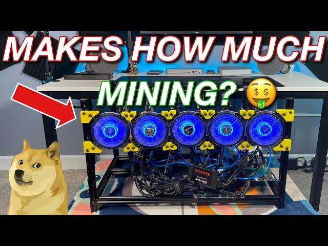 I Built An Ethereum MINING RIG | How Much Does It Make Daily? 