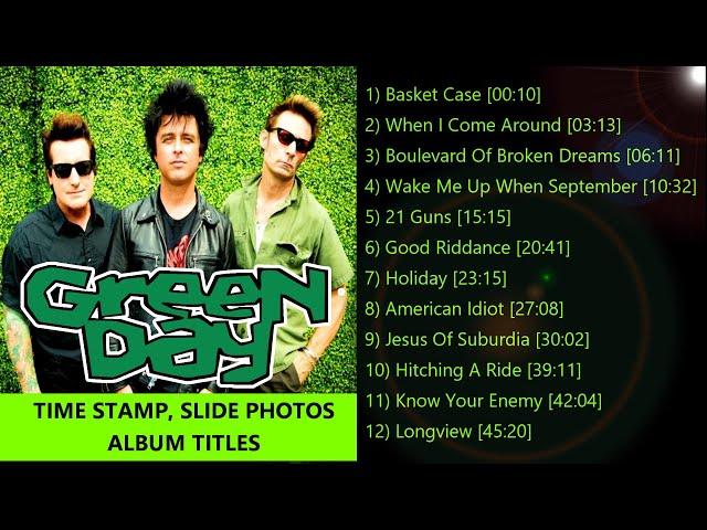 Green Day Greatest Hits Playlist