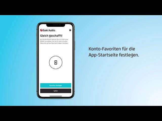 Mobile Banking App | Personalisierung | Bank Austria